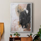 Unbleached Neutrals III - Modern Framed Canvas Print