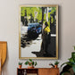 A Volvo in Ballard - Modern Framed Canvas Print