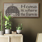Home & Farm III - Floater Framed Canvas Print