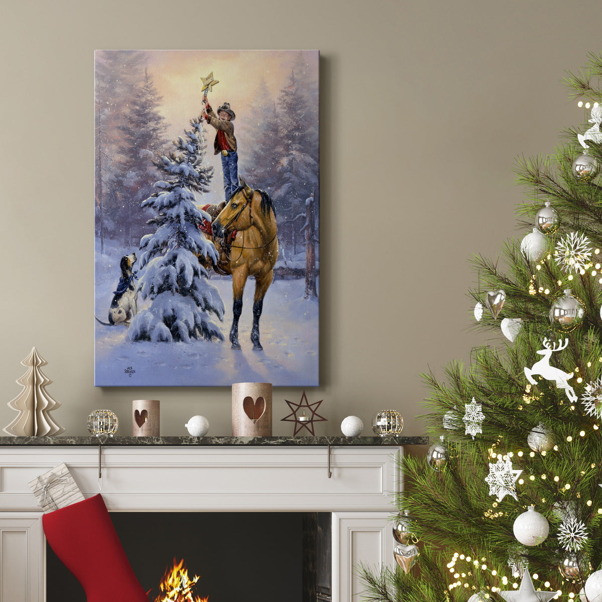 Upon the Highest Bough Premium Gallery Wrapped Canvas - Ready to Hang