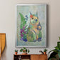 Fantastic Florals Squirrel - Modern Framed Canvas Print