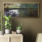 The Pond at Montgeron 2, 1876 - Floater Framed Canvas Print