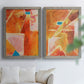 Primary Connection V - Premium Framed Canvas 2 Piece Set - Ready to Hang