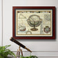 Nautical Map II Premium Framed Canvas- Ready to Hang