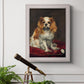 A King Charles Spaniel - Ornate Framed Canvas Print