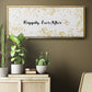 Happily Ever After - Floater Framed Canvas Print