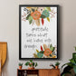 Illustrated Impressions II - Modern Framed Canvas Print