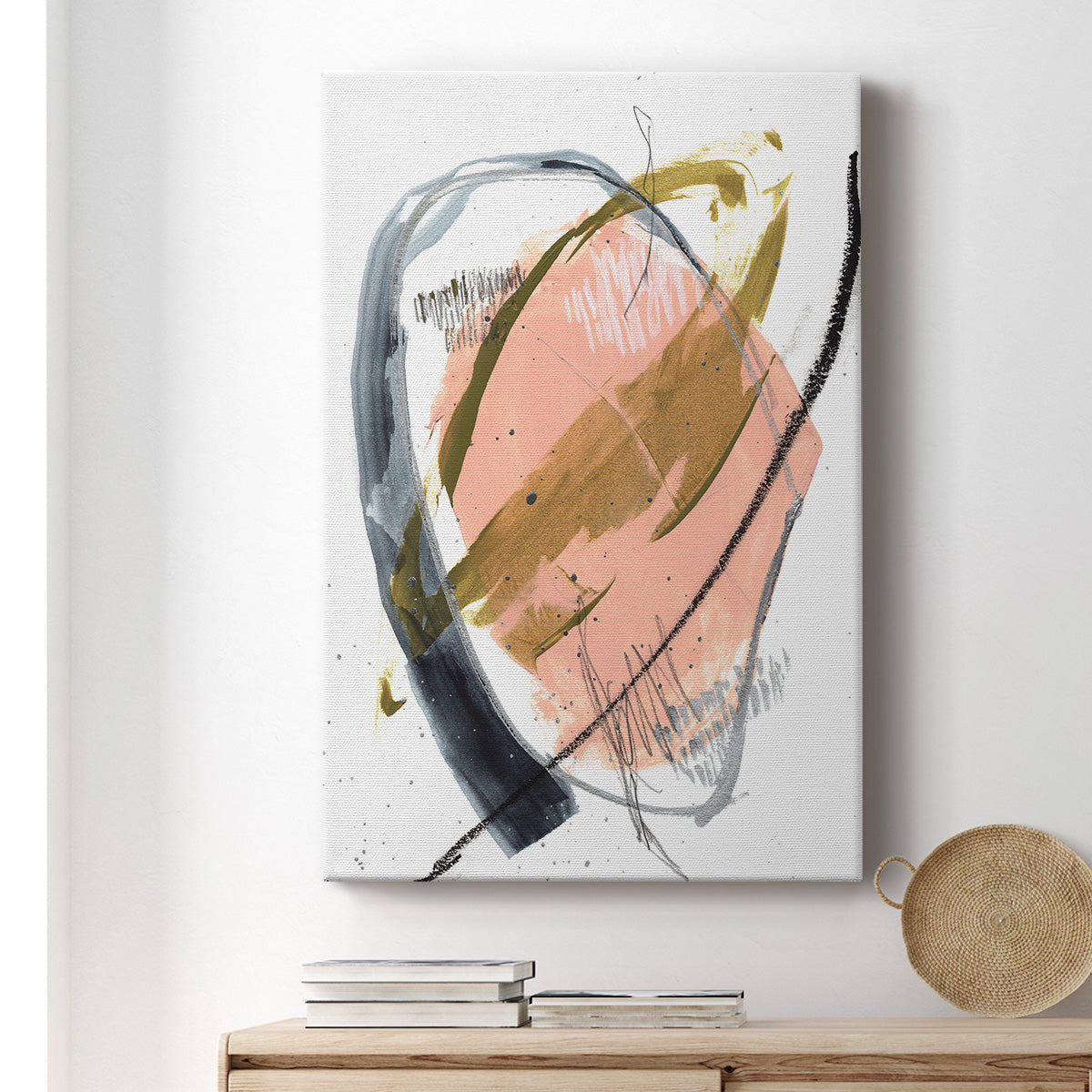 Orbital Marks II Premium Gallery Wrapped Canvas - Ready to Hang