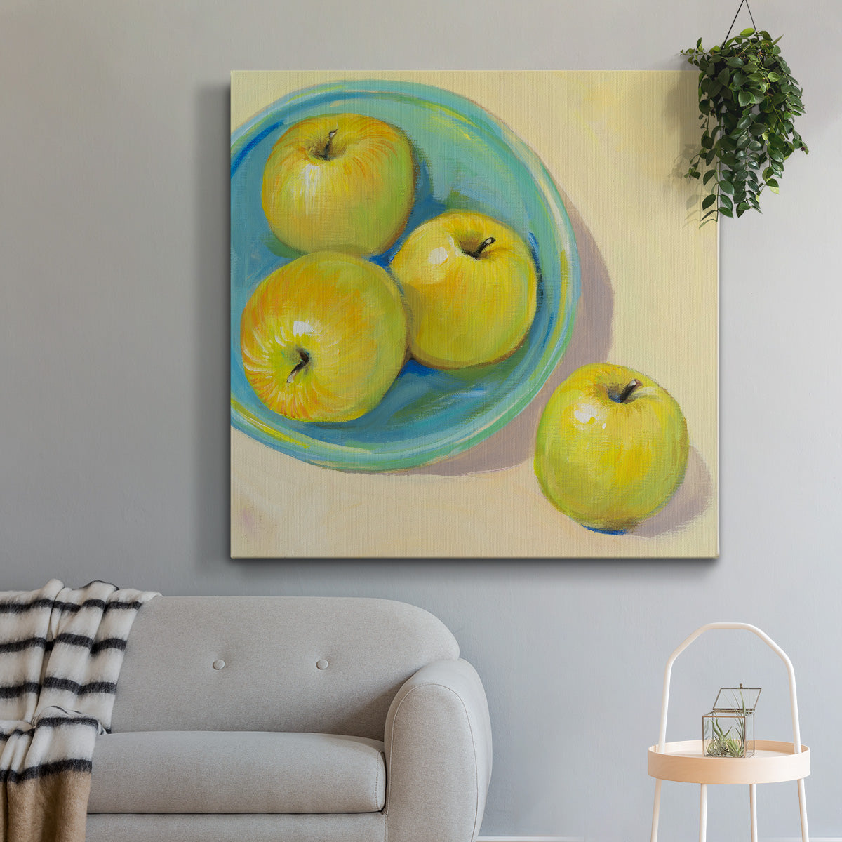 Fruit Bowl Trio II-Premium Gallery Wrapped Canvas - Ready to Hang