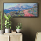 The Red Road Near Menton, 1884 - Floater Framed Canvas Print