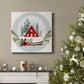 Snow Globe Village Collection C-Premium Gallery Wrapped Canvas - Ready to Hang