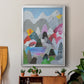 Utah Mountains - Modern Framed Canvas Print