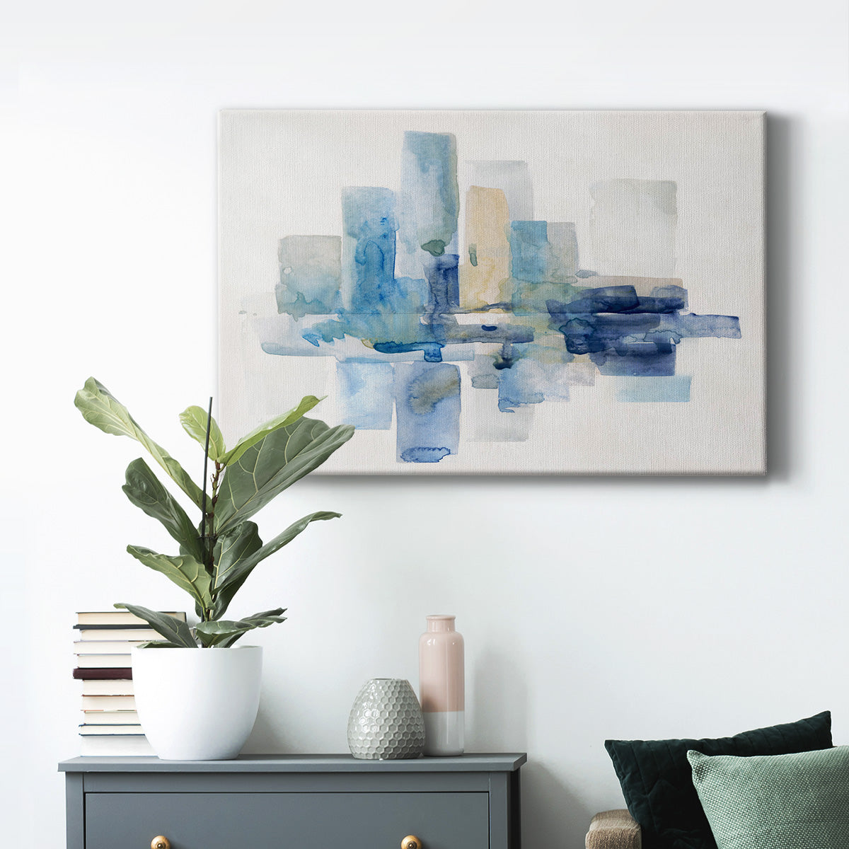 Soft Skyline I - Canvas Art Print