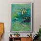 Peaceful Diptych II - Modern Framed Canvas Print