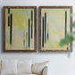 Neutral Assemblage I - Premium Framed Canvas 2 Piece Set - Ready to Hang