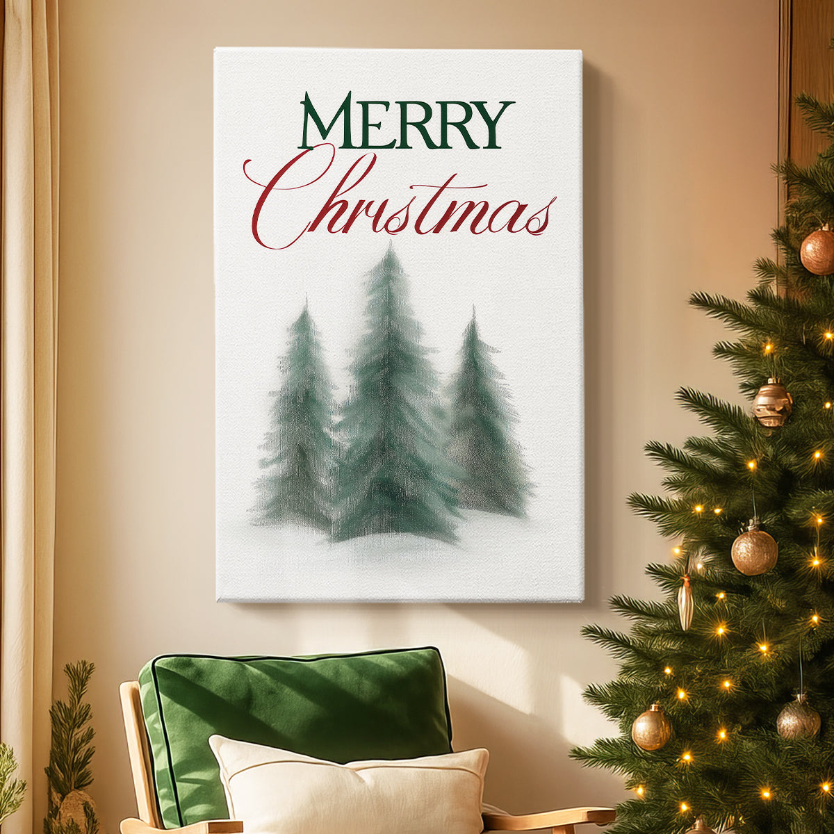 Midwinter of Silver Promise - Canvas Art Print