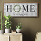 Home is Our Happy Place - Floater Framed Canvas Print