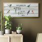 We Live Here - Floater Framed Canvas Print