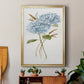 Petite Blue Hydrangea I - Modern Framed Canvas Print