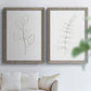 Botanical Gesture III - Premium Framed Canvas 2 Piece Set - Ready to Hang