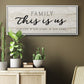 This is Us - Floater Framed Canvas Print