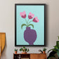 Modern Blooms I - Modern Framed Canvas Print