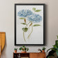 Petite Blue Hydrangea II - Modern Framed Canvas Print