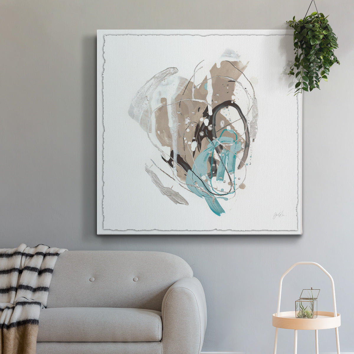 Tranquil Marks II - Canvas Art Print