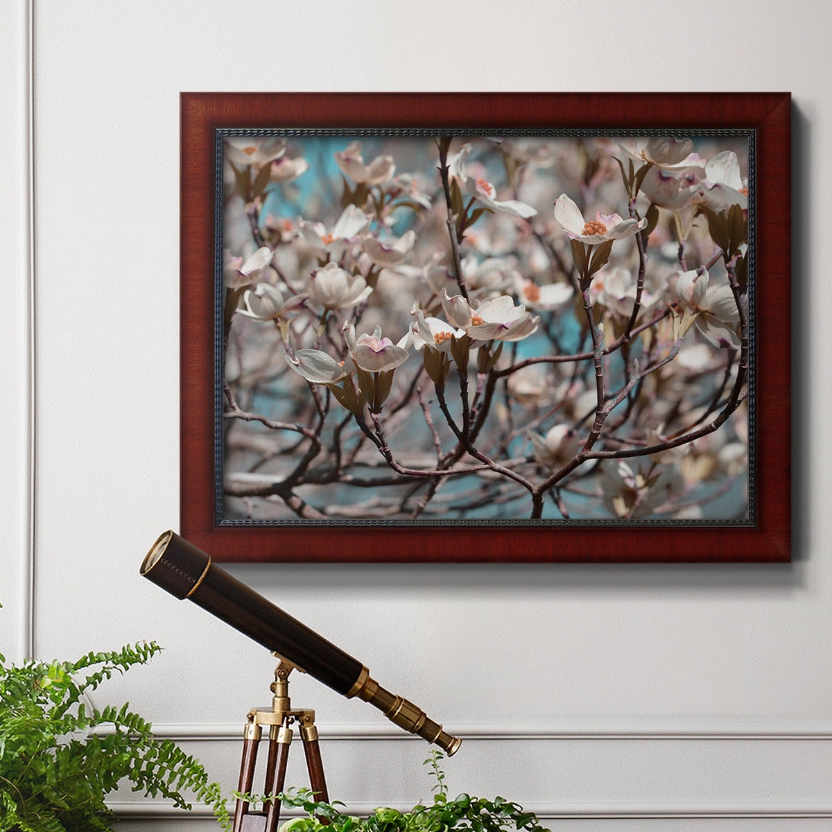 Dogwood Spring I Premium Framed Canvas- Ready to Hang