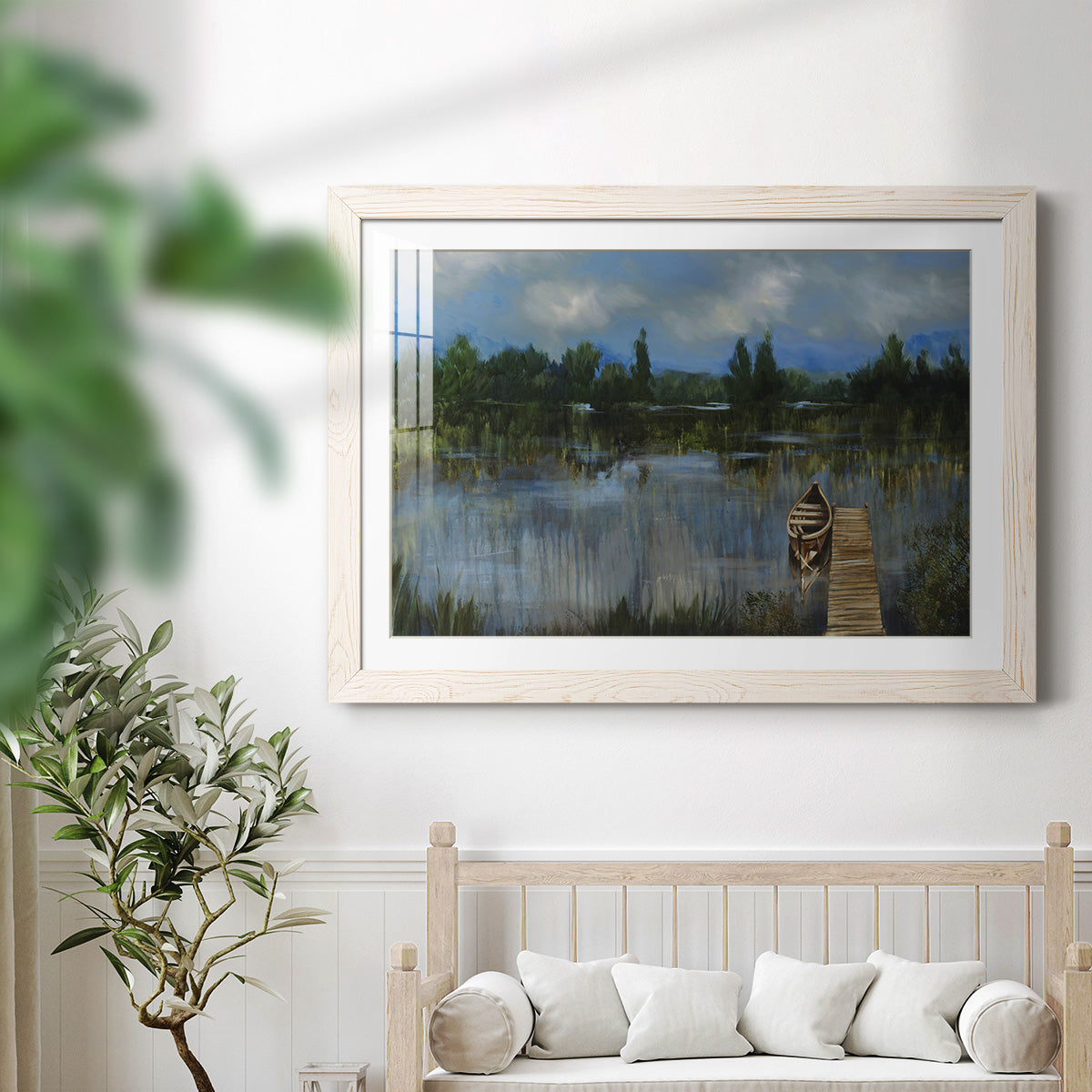 A Quiet Place - Barnwood Framed Art Print