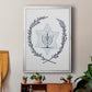 Happy Hanukkah I - Modern Framed Canvas Print