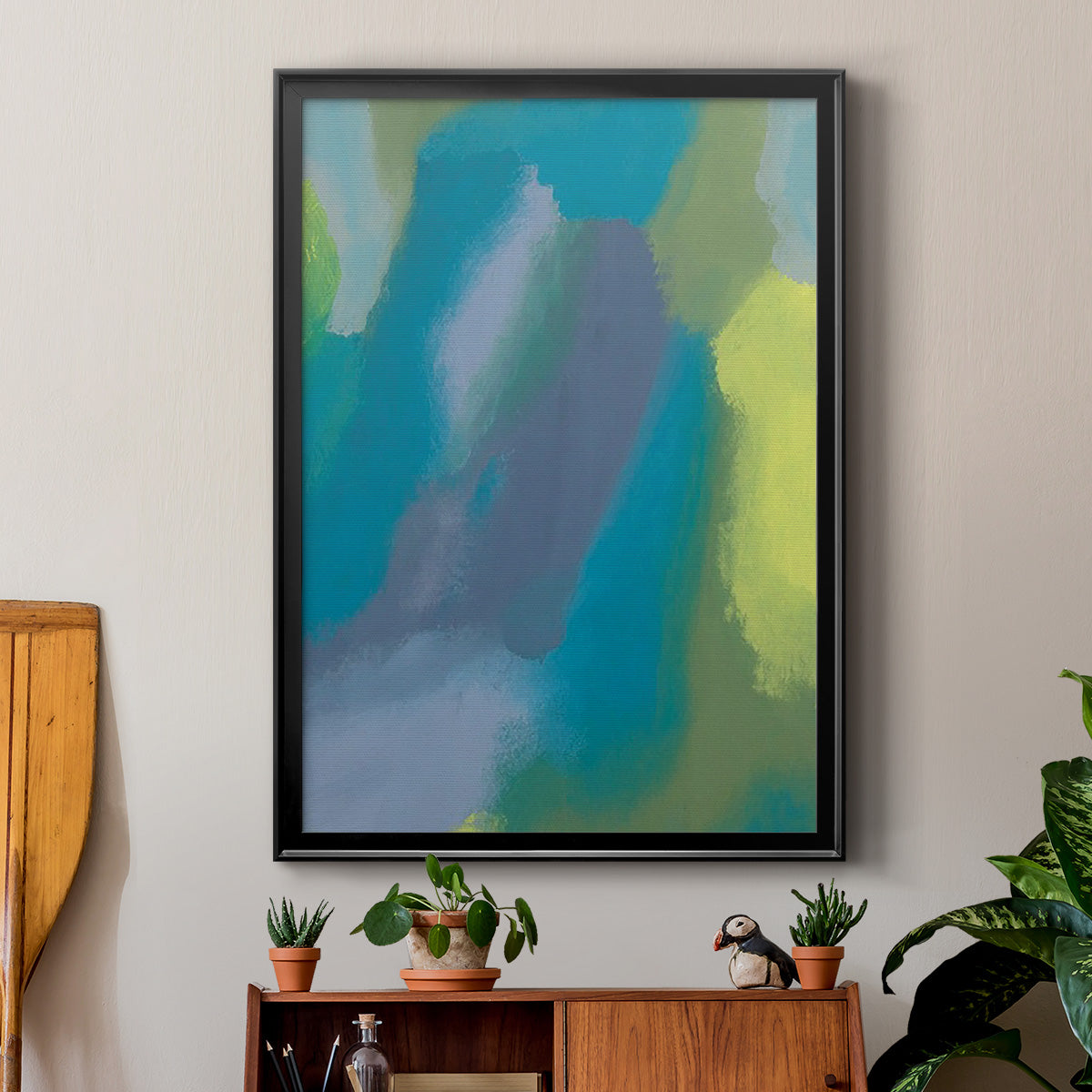 Lost in Memories I - Modern Framed Canvas Print