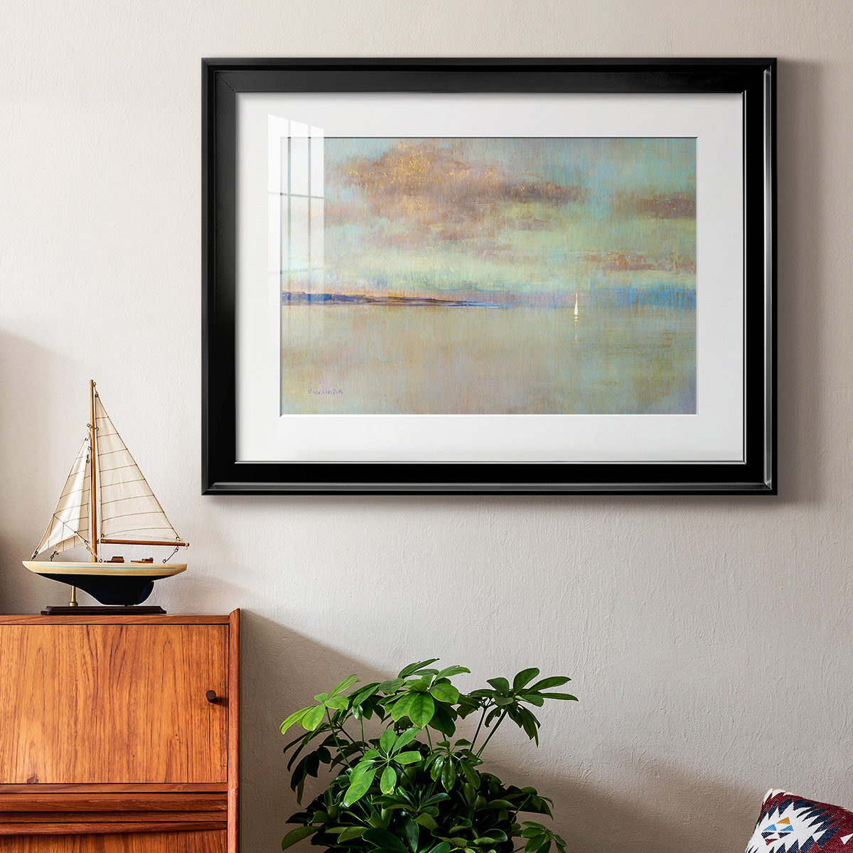 August Morning Premium Framed Print - Ready to Hang