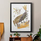 Glowing Garden at Dusk III - Modern Framed Canvas Print