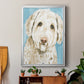 Labradoodle I - Modern Framed Canvas Print