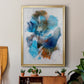 Misty Blue II - Modern Framed Canvas Print