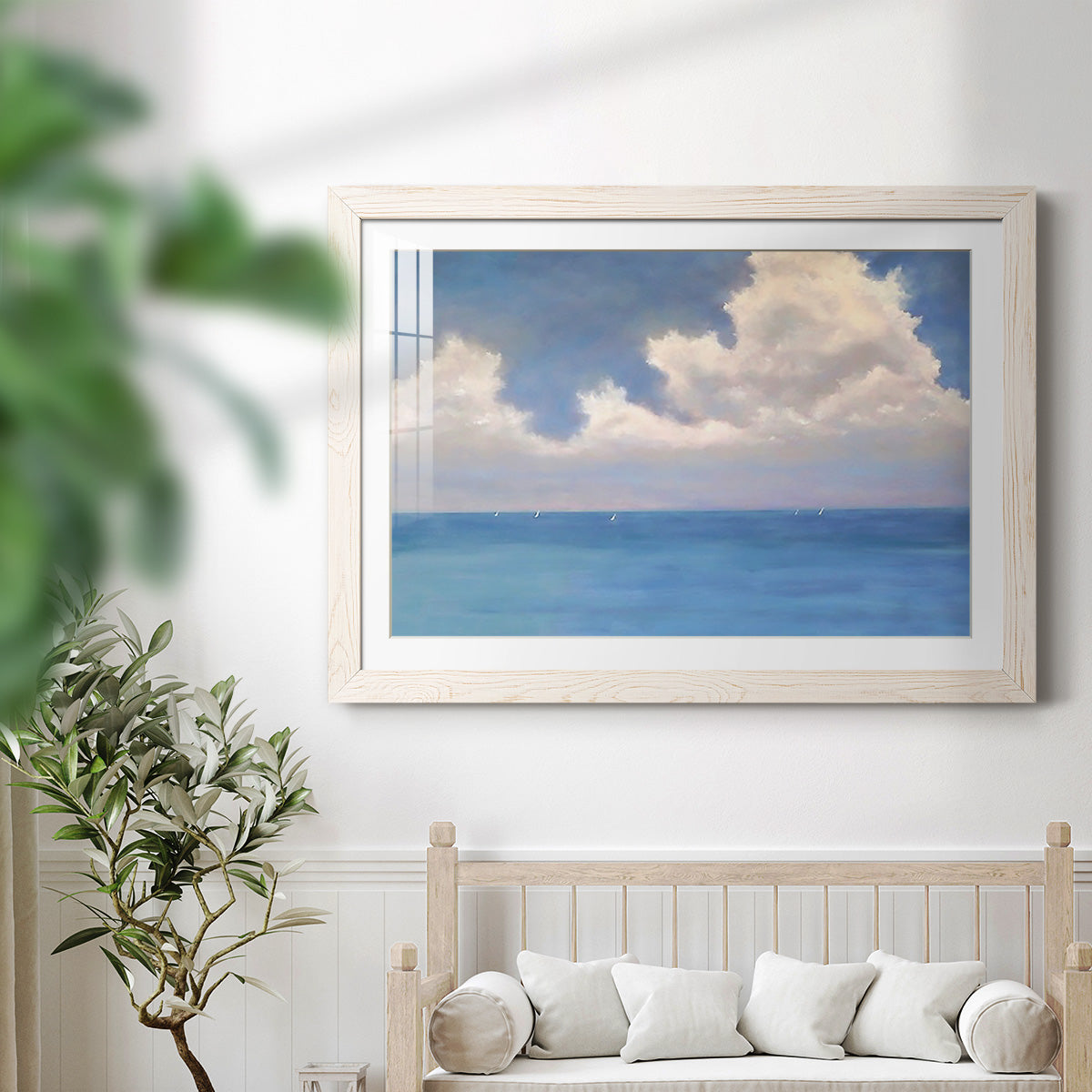 Race Day II - Barnwood Framed Art Print