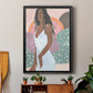 Curly Lady I - Modern Framed Canvas Print