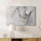 Grey Brushstrokes CXVII - Canvas Art Print