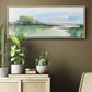 Abstract Wetland IV - Floater Framed Canvas Print