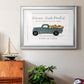 Fresh Sunflowers Truck - Modern Framed Art Print