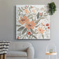 Peach & Rust Blooms I - Canvas Art Print