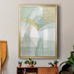 Mint Reflection I - Modern Framed Canvas Print