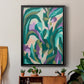 Jungle Wave I - Modern Framed Canvas Print