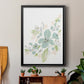 Seafoam Petals II - Modern Framed Canvas Print