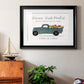Fresh Sunflowers Truck - Modern Framed Art Print