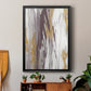 Tumultuous Amethyst I - Modern Framed Canvas Print