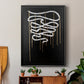 Weeping Ribbon II - Modern Framed Canvas Print