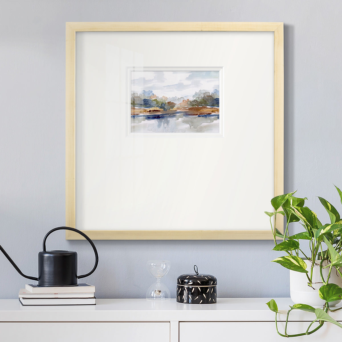 High Sierra Premium Framed Print Double Matboard