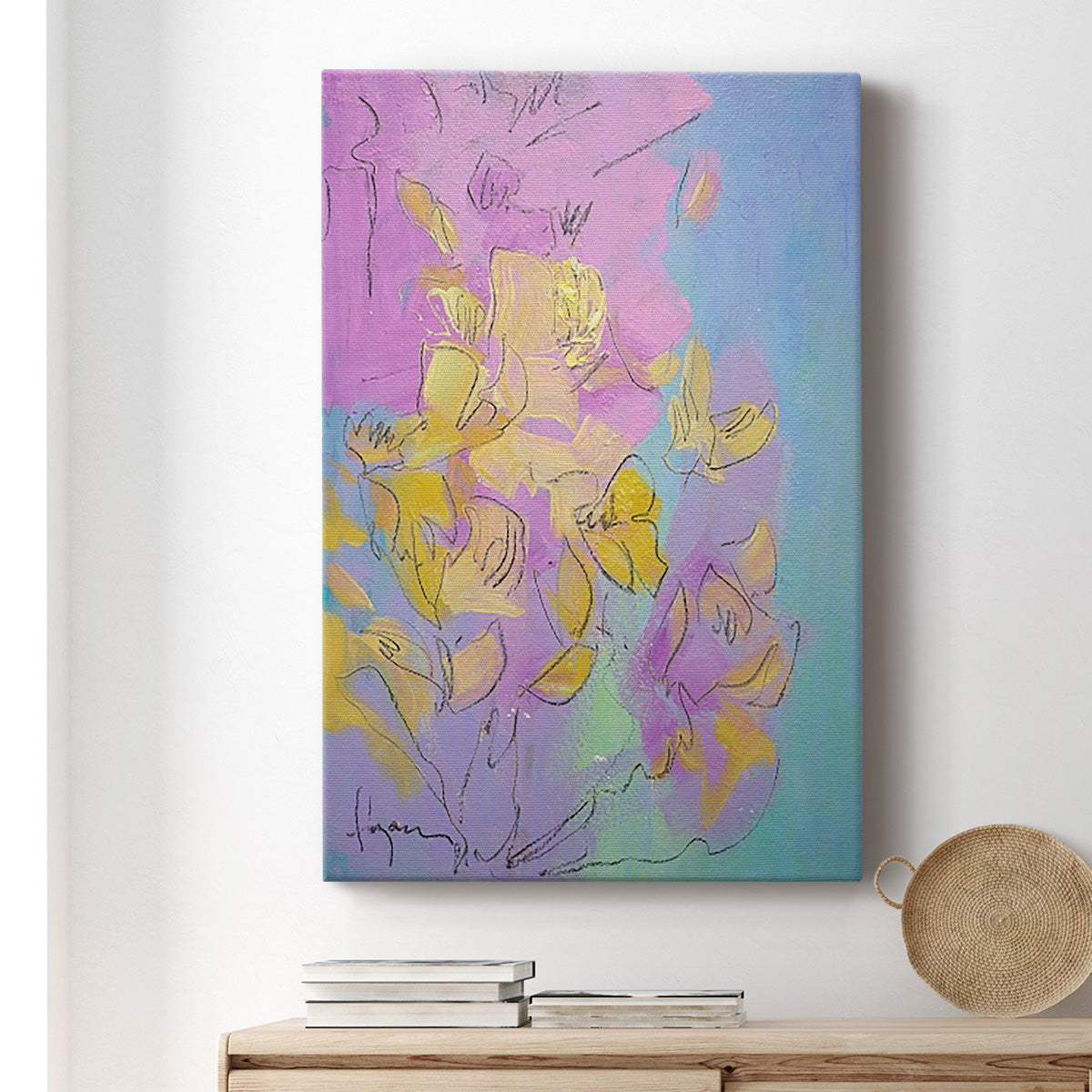 Dancing Heart Premium Gallery Wrapped Canvas - Ready to Hang